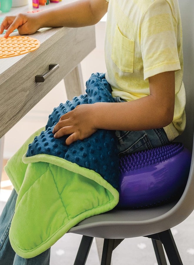 MindWare Sensory Genius Weighted Lap Pad - 24” x 19 1/2” 5 pounds - Ideal for Kids & Adults - Sensory Pad for Kids - Great for Classroom, Work or Home - Ages 5 & Up - Image 3